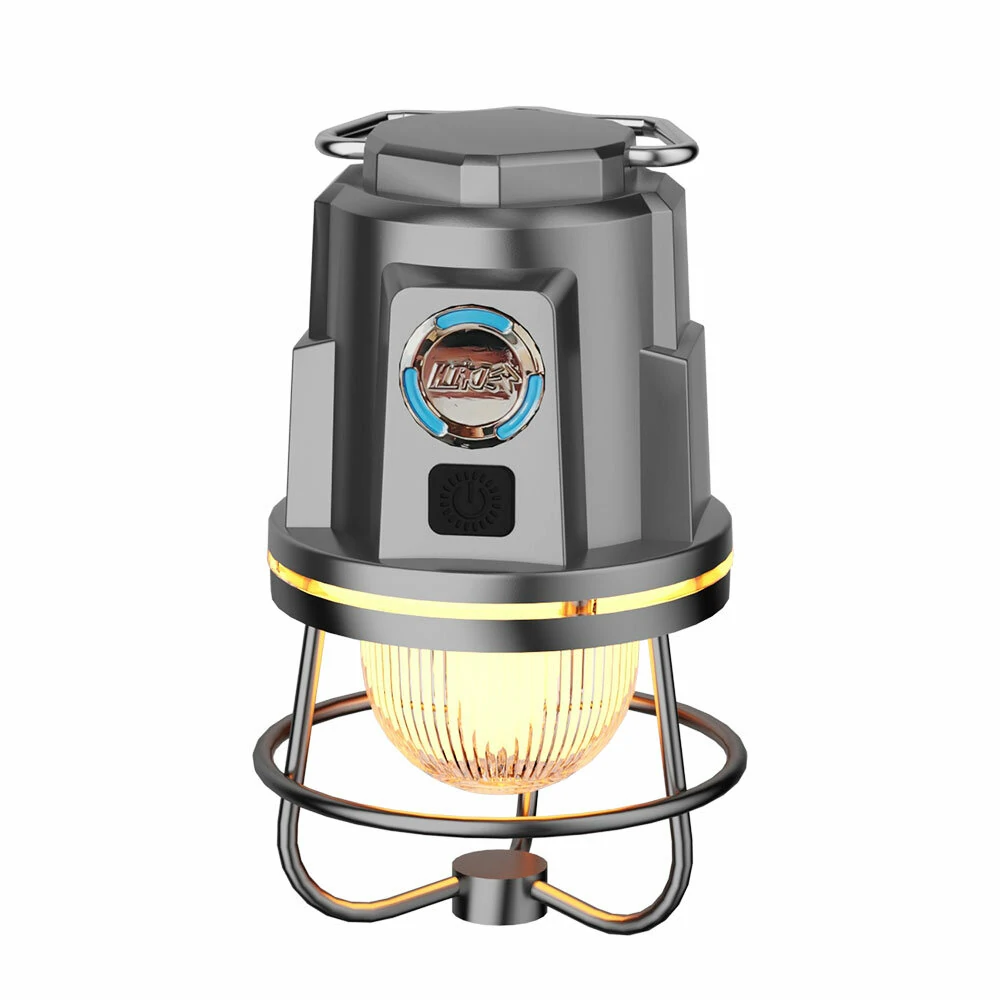 (image for) Outdoor Lighthouse Retro Camping Light Warm Light Compass Led Multi-Functional Camp Atmosphere Tent Light